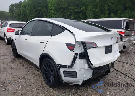 2021 Tesla Model Y Long Range Dual Motor All-Wheel Drive from USA, damaged, VIN 5YJYGAEE0MF187983